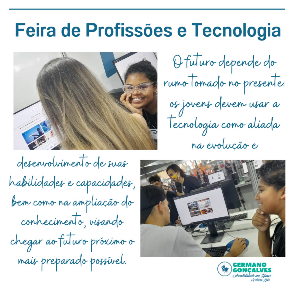 Feira de profissões e tecnologia no parque da uva de jundiaí