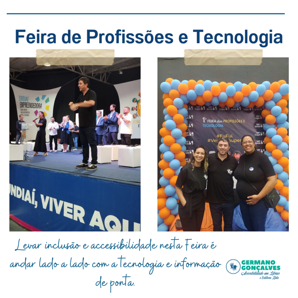 Feira de profissões e tecnologia no parque da uva de jundiaí