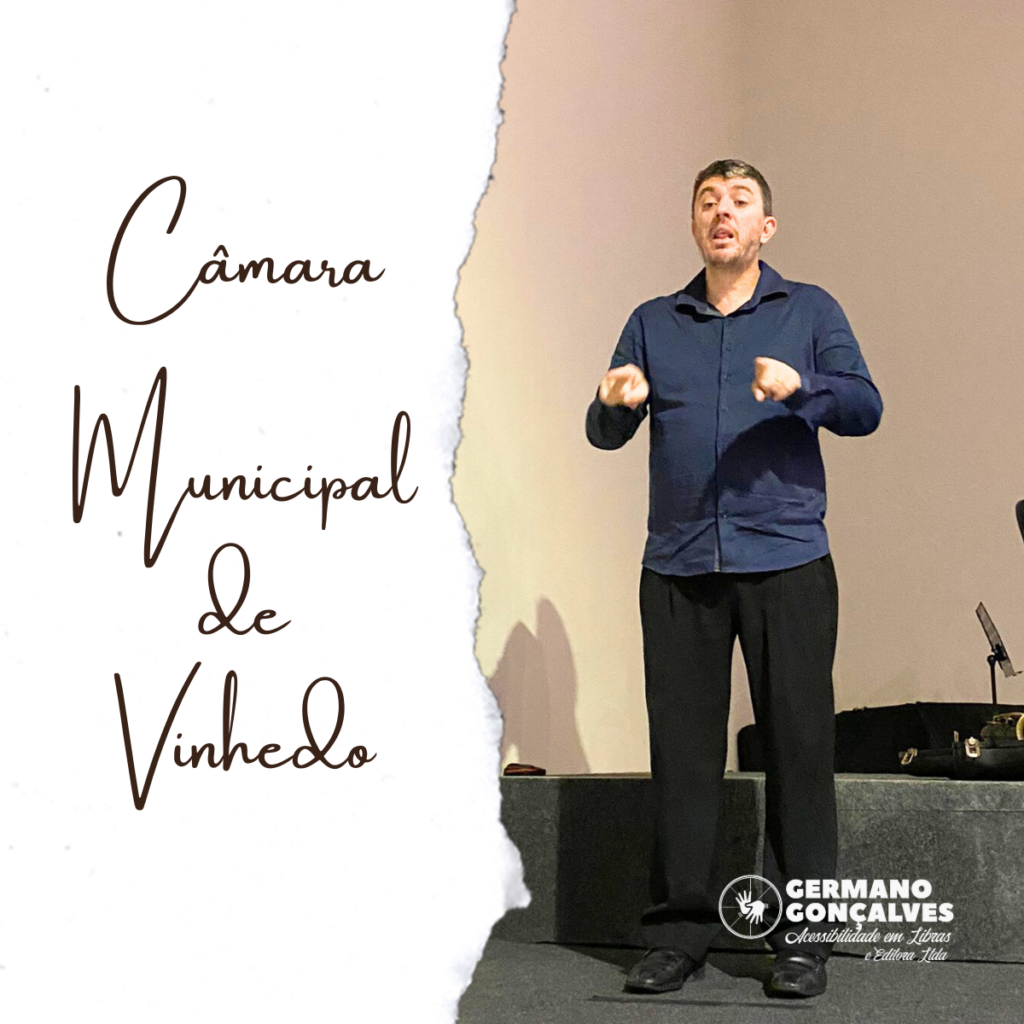 Luciano Germano em sessão solene da Câmara Municipal de Vinhedo