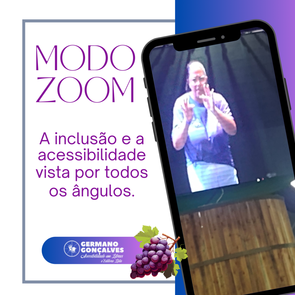 Festa da Uva com inclusão e acessibilidade em libras