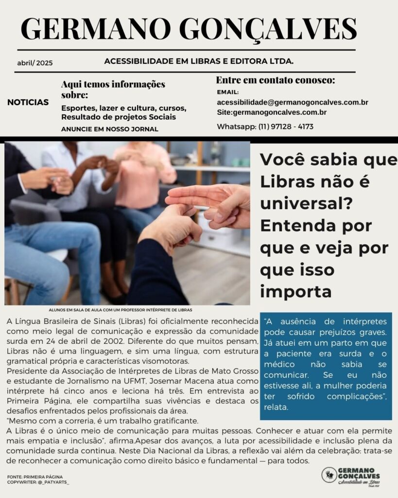 Jornalzinho Germano Gonçalves